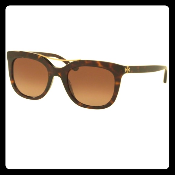 Tory Burch Accessories - Tory Burch Tortoise Brown Sunglasses